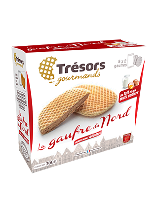 gaufre du nord fourrée speculoos